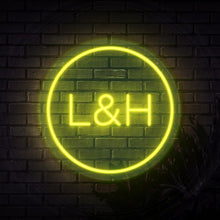 Load image into Gallery viewer, Initials in Circle