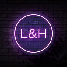 Load image into Gallery viewer, Initials in Circle