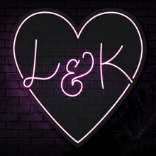 Load image into Gallery viewer, Initials in Heart
