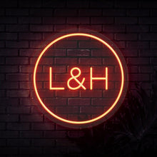 Load image into Gallery viewer, Initials in Circle
