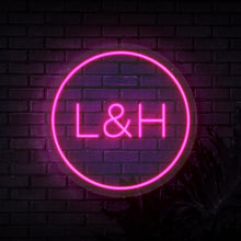 Load image into Gallery viewer, Initials in Circle
