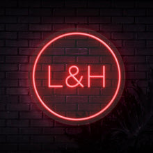 Load image into Gallery viewer, Initials in Circle
