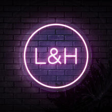 Load image into Gallery viewer, Initials in Circle
