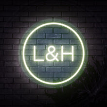 Load image into Gallery viewer, Initials in Circle
