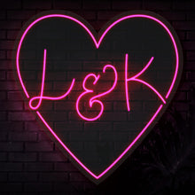 Load image into Gallery viewer, Initials in Heart
