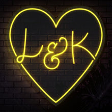 Load image into Gallery viewer, Initials in Heart
